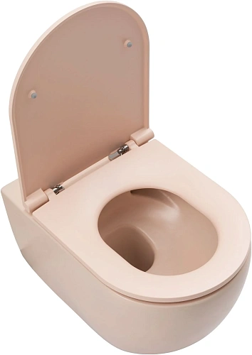 Унитаз подвесной Allen Brau Reality 4.32015.SM сиденье с микролифт розовый Унитаз подвесной Allen Brau Reality 4.32015.SM сиденье с микролифт розовый