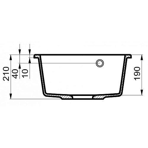 Кухонная мойка Milacio Leon 55 Cuarzo (MC.77084) бежевый Кухонная мойка Milacio Leon 55 Cuarzo (MC.77084) бежевый