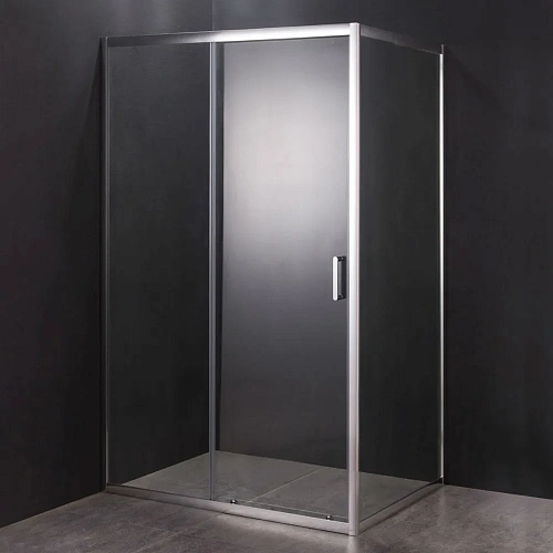 Душевой уголок DIWO Смоленск 120х80 см, профиль хром матовый 556133 Душевой уголок DIWO Смоленск 120х80 см, профиль хром матовый 556133