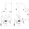 Смеситель для кухни Lemark Neo LM2204C Смеситель для кухни Lemark Neo LM2204C