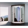 Душевая кабина Orans SR-89106S-white 130x130 см с функцией турецкая баня, белая 89106W0