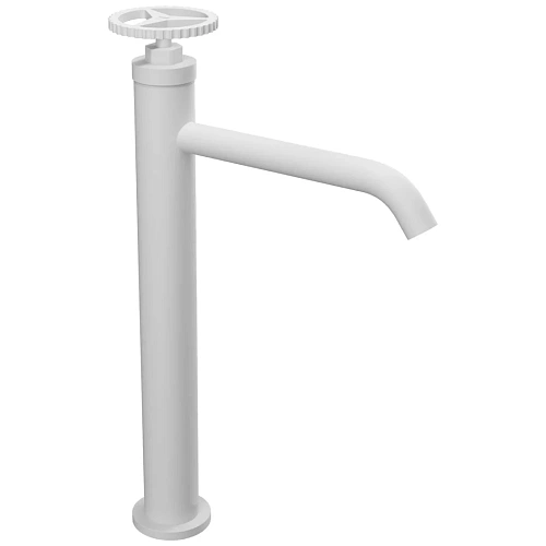 Смеситель для раковины Remer Chrono CH11LXLBO, белый матовый Смеситель для раковины Remer Chrono CH11LXLBO, белый матовый