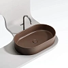 Раковина Ceramica Nova ELEMENT CN6048MDB Темно-Коричневый матовый накладная Раковина Ceramica Nova ELEMENT CN6048MDB Темно-Коричневый матовый накладная