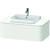 Картинка анонса товара «тумба под раковину duravit happy d.2 plus hp494103636 подвесная 100 см белая шелковисто-матовый лак»