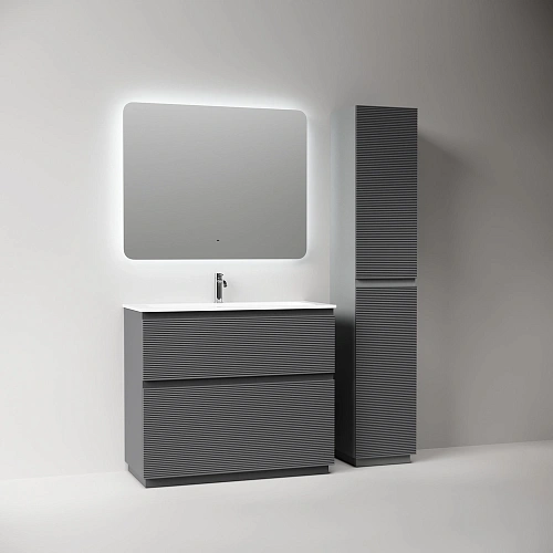 Тумба под раковину SANCOS Folk Floor FL100FGS 995х445х850 Grey soft, напольная Тумба под раковину SANCOS Folk Floor FL100FGS 995х445х850 Grey soft, напольная