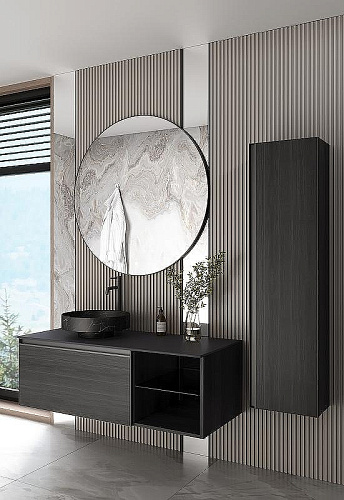 Тумба под раковину Armadi Art QUATRO 6 120см (80+40) OAK ANTHRACITE профиль ANTHRACITE 790-M6-120-OA-A Тумба под раковину Armadi Art QUATRO 6 120см (80+40) OAK ANTHRACITE профиль ANTHRACITE 790-M6-120-OA-A