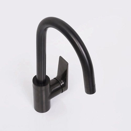 Смеситель для кухни WasserKRAFT Wiese 8407 оружейная сталь Смеситель для кухни WasserKRAFT Wiese 8407 оружейная сталь