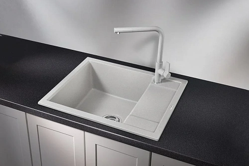 Кухонная мойка Granula 6002, БАЗАЛЬТ, кварц 600х500 Кухонная мойка Granula 6002, БАЗАЛЬТ, кварц 600х500
