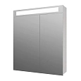 Зеркальный шкаф DREJA UNI, 70 см, 2 дверцы, 4 стеклянные полки, с подсветкой и выключателем, белый 9 99.9002 Зеркальный шкаф DREJA UNI, 70 см, 2 дверцы, 4 стеклянные полки, с подсветкой и выключателем, белый 9 99.9002