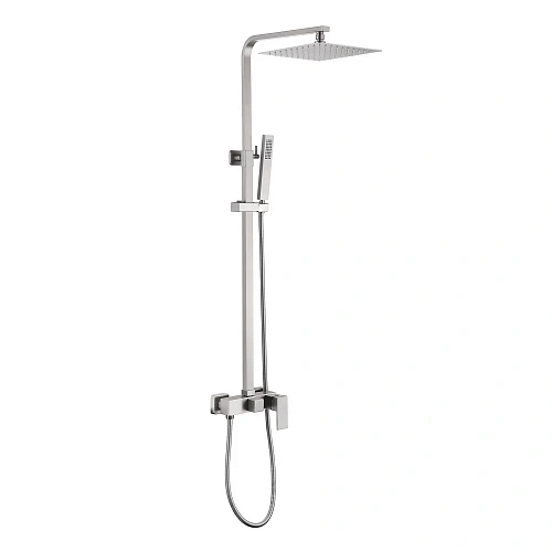 Душевая система ABBER Daheim AF8220SPL без излива, сатин Душевая система ABBER Daheim AF8220SPL без излива, сатин