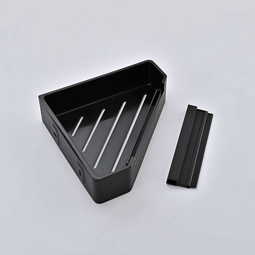 Полка Aquatek AQ4976MB черный матовый Полка Aquatek AQ4976MB черный матовый