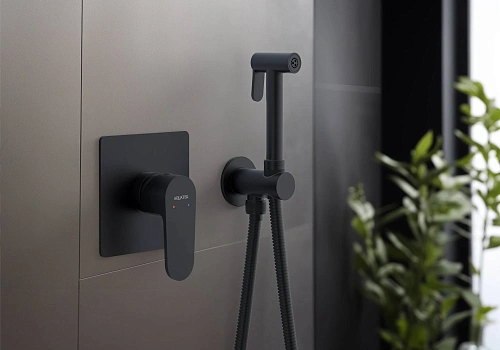 Гигиенический душ Aquatek ОБЕРОН AQ1219MB Черный матовый, встраиваемый Гигиенический душ Aquatek ОБЕРОН AQ1219MB Черный матовый, встраиваемый