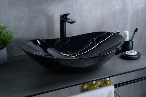 Раковина Gid Bs9811 54467 накладная под камень глянцевый 61x37x15 Раковина Gid Bs9811 54467 накладная под камень глянцевый 61x37x15