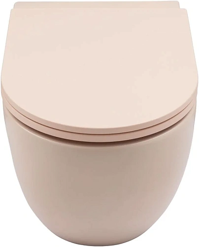 Унитаз подвесной Allen Brau Reality 4.32015.SM сиденье с микролифт розовый Унитаз подвесной Allen Brau Reality 4.32015.SM сиденье с микролифт розовый