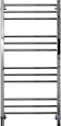 Полотенцесушитель электрический EWRIKA Гелла Е12 50х110 хром 566802 Полотенцесушитель электрический EWRIKA Гелла Е12 50х110 хром 566802