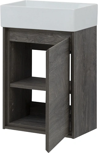 Тумба под раковину Aquanet Милан 45 дуб рошелье 00339964 подвесная Тумба под раковину Aquanet Милан 45 дуб рошелье 00339964 подвесная