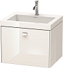 Картинка анонса товара «тумба с раковиной duravit brioso br4600o1022 60 см белый глянцевый»