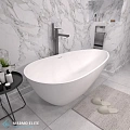 Ванна отдельностоящая Marmo-Elite Бергамо B-BA167-84 1700x840 из искусственного камня, без перелива, глянцевая Ванна отдельностоящая Marmo-Elite Бергамо B-BA167-84 1700x840 из искусственного камня, без перелива, глянцевая