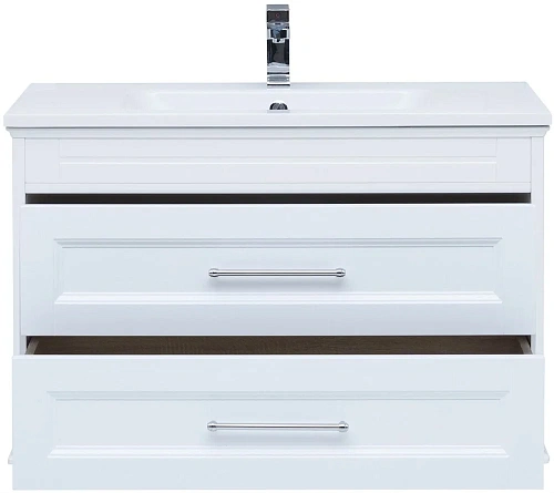 Тумба под раковину Aquanet Бостон М 100 белый 00209678 Тумба под раковину Aquanet Бостон М 100 белый 00209678