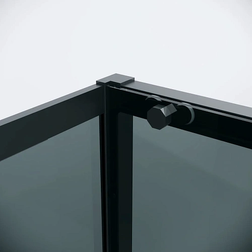 Боковая стенка GROSSMAN Style 200.K33.05.90.21.10 (90x195) черный матовый, стекло тонированное Боковая стенка GROSSMAN Style 200.K33.05.90.21.10 (90x195) черный матовый, стекло тонированное