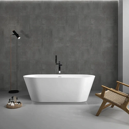 Акриловая ванна ABBER AB9268-1.7 белая Акриловая ванна ABBER AB9268-1.7 белая