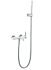 Картинка анонса товара «смеситель для ванны boheme uno 463-wcr white chrome»