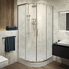 Душевой уголок STWORKI Хельсинки 100x100 см профиль хром матовый 408994