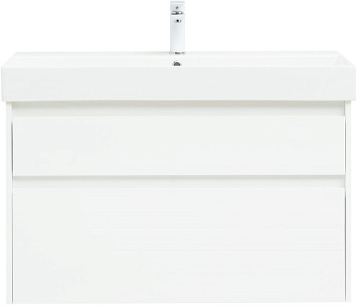 Тумба под раковину Aquanet Nova Lite 100 (SLIM SYNERGY) белый, 2 ящика 00249940 Тумба под раковину Aquanet Nova Lite 100 (SLIM SYNERGY) белый, 2 ящика 00249940