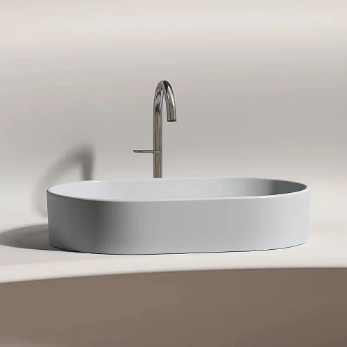 Раковина Ceramica Nova ELEMENT CN6048MSG серый матовый накладная Раковина Ceramica Nova ELEMENT CN6048MSG серый матовый накладная