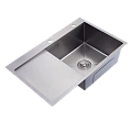 Кухонная мойка Splenka S704.7850.05 с крылом из нержавеющей стали в базу от 50см чаша справа, сатин Кухонная мойка Splenka S704.7850.05 с крылом из нержавеющей стали в базу от 50см чаша справа, сатин