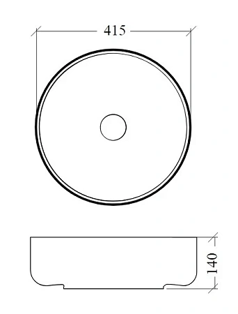 Раковина Boheme Corian серебро 819-SL Раковина Boheme Corian серебро 819-SL