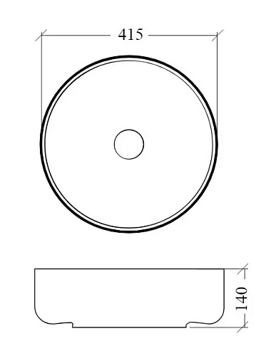 Раковина Boheme Corian серебро 819-SL Раковина Boheme Corian серебро 819-SL