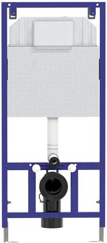 Инсталляция для унитаза BERGES NOVUM L6 с кнопкой черный глянец 040216 Инсталляция для унитаза BERGES NOVUM L6 с кнопкой черный глянец 040216