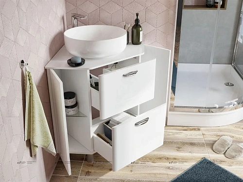 Комплект мебели STWORKI Лунд 60 белая 415153 Комплект мебели STWORKI Лунд 60 белая 415153