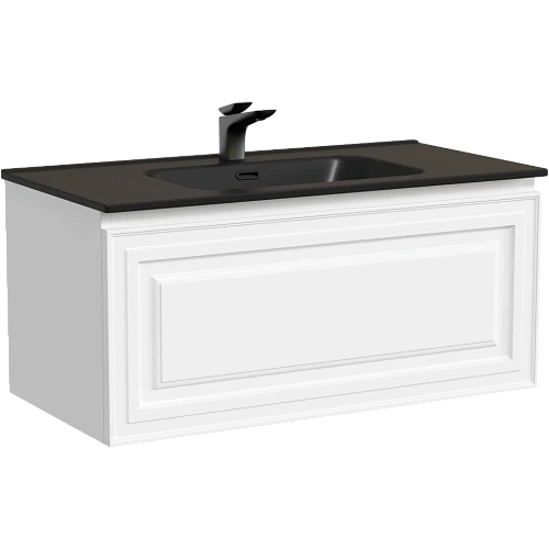 Тумба под раковину Sancos Very VR90W 890х445х406 Bianco, подвесная Тумба под раковину Sancos Very VR90W 890х445х406 Bianco, подвесная