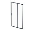 Картинка анонса товара «душевая дверь am.pm gem w90g-120-1-195bt 120х195, стекло прозрачное, профиль черный матовый»