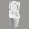 Унитаз напольный Ceruttispa SELLA GW CT9864 безободковый белый, сиденье микролифт Унитаз напольный Ceruttispa SELLA GW CT9864 безободковый белый, сиденье микролифт