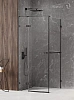 Душевой уголок NEW TRENDY AVEXA BLACK L 120x110x200 EXK-2563 черный