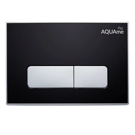 Клавиша смыва AQUAme AQM4104B акриловая черный Клавиша смыва AQUAme AQM4104B акриловая черный