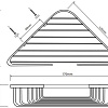 Мыльница Bemeta CYTRO 106308172 Мыльница Bemeta CYTRO 106308172