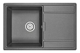 Кухонная мойка Granula 7804, ГРАФИТ (ЧЁРНО-СЕРЫЙ), кварц 780х500 Кухонная мойка Granula 7804, ГРАФИТ (ЧЁРНО-СЕРЫЙ), кварц 780х500