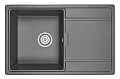 Кухонная мойка Granula 7804, ГРАФИТ (ЧЁРНО-СЕРЫЙ), кварц 780х500 Кухонная мойка Granula 7804, ГРАФИТ (ЧЁРНО-СЕРЫЙ), кварц 780х500