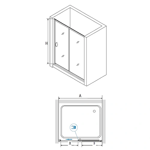 Душевая дверь RGW Passage PA-016B 1400 мм Easy Clean черный 350801614-24 Душевая дверь RGW Passage PA-016B 1400 мм Easy Clean черный 350801614-24