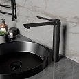 Смеситель для раковины Vincea Verse VBF-2VE2MB однорычажный, черный матовый Смеситель для раковины Vincea Verse VBF-2VE2MB однорычажный, черный матовый