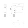 Смеситель для раковины Wonzon & Woghand брашированное золото (WW-A40482-BG) Смеситель для раковины Wonzon & Woghand брашированное золото (WW-A40482-BG)