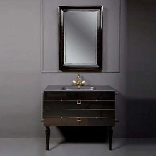 Зеркало Boheme Terso 700х1000 черный глянец с подсветкой 557 Зеркало Boheme Terso 700х1000 черный глянец с подсветкой 557