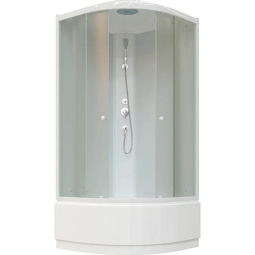 Душевая кабина Parly EB921 900x900 профиль белый, стекло матовое Душевая кабина Parly EB921 900x900 профиль белый, стекло матовое
