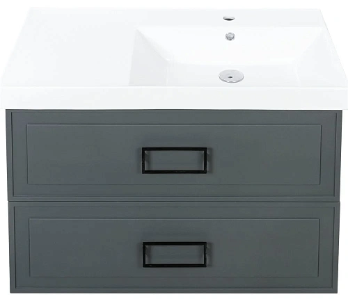 Тумба под раковину La Fenice Cubo Grigio TWIN 90 FNC-01-CUB-G-90-2 серая Тумба под раковину La Fenice Cubo Grigio TWIN 90 FNC-01-CUB-G-90-2 серая