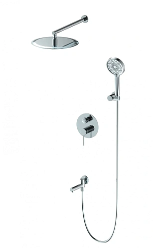 Душевая система Wonzon & Woghand встраиваемая, хром (WW-88939017-CR) Душевая система Wonzon & Woghand встраиваемая, хром (WW-88939017-CR)