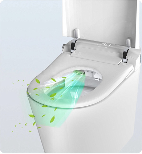 Унитаз SMART Timo TЕ-741B (700x400x465) напольный с функцией биде Унитаз SMART Timo TЕ-741B (700x400x465) напольный с функцией биде